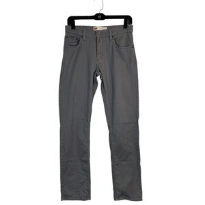 Levi's 511 Slim Stretch Soft Pants Boys Size 16, 28X28 Gray Pants